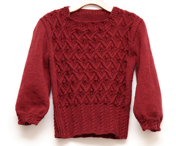 New finished object: Sara sweater by Debbie Bliss, from the book Rialto New finished object: Sara sweater by Debbie Bliss, from the book Rialto