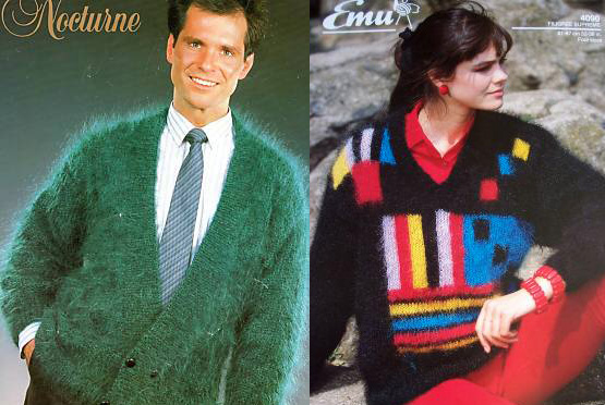 80s mohair knitting patterns Forget the 80s