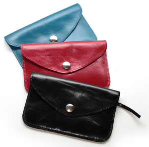 Not knitwear, but some purses I photographed in a DIY softbox
