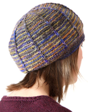 Aduki hat in Colinette ART yarn